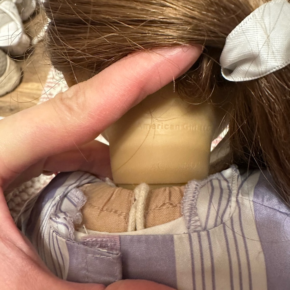 Felicity Striped Purple Dress Doll - Picture 4 of 4